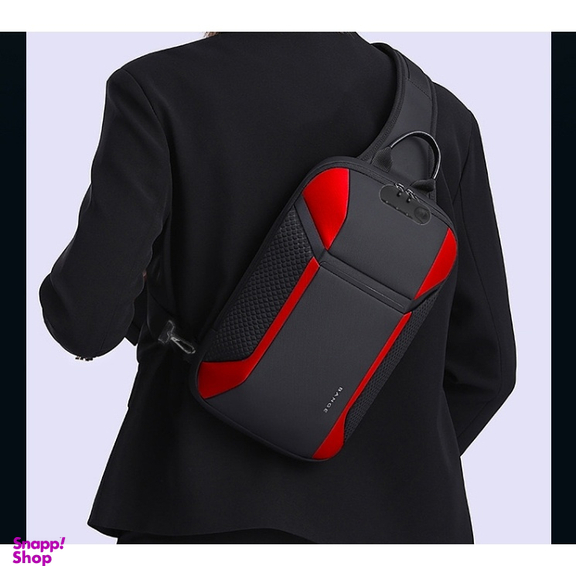 کیف کراس بادی مردانه طرح بنج قفل دار کد BG-7721