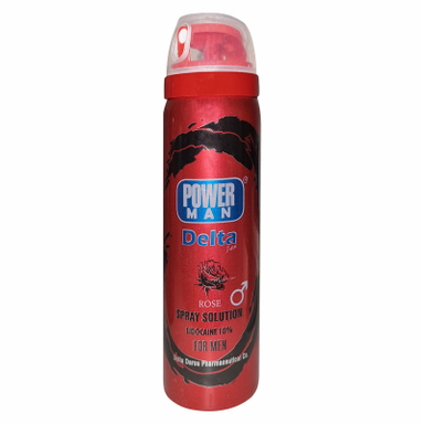 اسپری تاخیری پاور من دلتازکس مدل Black Rose حجم 65 میلی لیتر