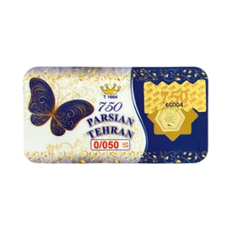 سکه طلا گرمی 18 عیار پارسیان طرح پروانه کد 01