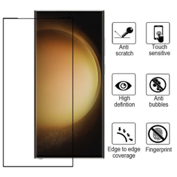 محافظ صفحه نمایش بوف مدل Full-Glue مناسب برای گوشی موبایل سامسونگ Galaxy S23 Ultra