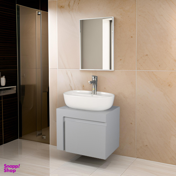 ست کابینت و روشویی دلفین مدل 5035-gr به همراه آینه