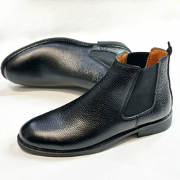 نیم بوت مردانه طرح چلسی مدل پدرام رنگ مشکی