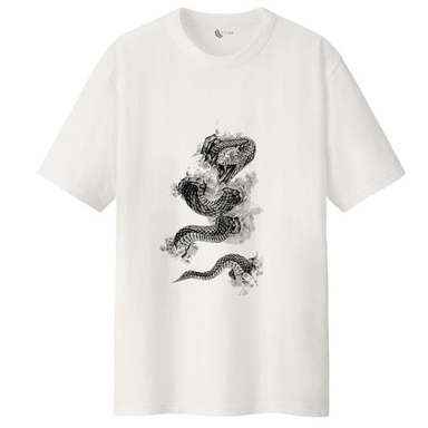 تی شرت لانگ زنانه مدل مار