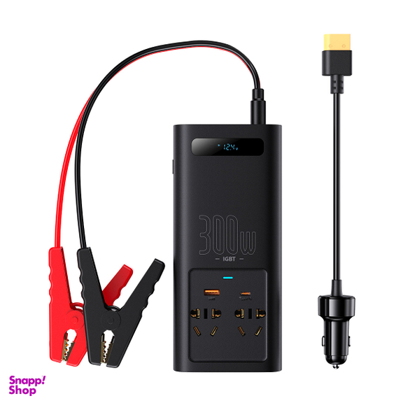 مبدل برق خودرو باسئوس مدل Power Inverter 300W