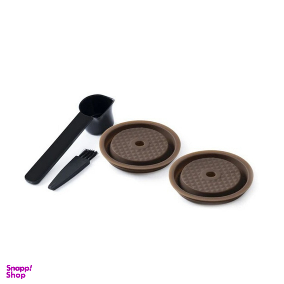 درپوش سیلیکون کپسول قهوه قابل شارژ نسپرسو مدل Silicone Lid بسته 2 عددی