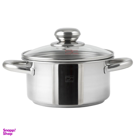 قابلمه پارس استیل مدل کف سه لایه 160 سایز 16