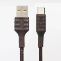 کابل تبدیل USB به Type-C شی کاریزما مدل صبا طول 1.2 متر