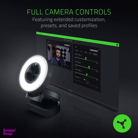 وب کم گیمینگ ریزر (Razer) مدل Kiyo Streaming