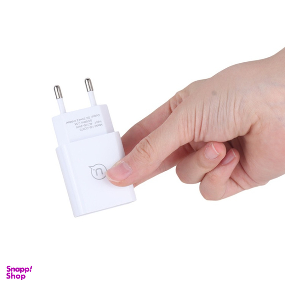 شارژر دیواری یوسمز مدل T21OCLN به همراه کابل Lightning