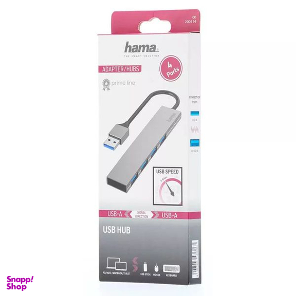 هاب  چهار پورت  USB-C هاما مدل 200101