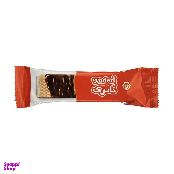 ویفر پرتقال نادری با روکش شکلات وزن 30 گرم بسته 20 عددی