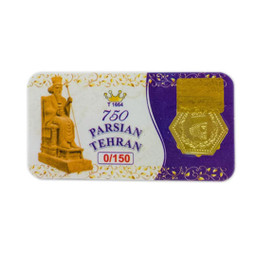 سکه گرمی طلا 18 عیار پارسیان تهران مدل K412