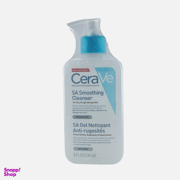 ژل شوینده صورت سراوی مدل SA Smoothing حجم 237 میلی لیتر