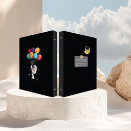 ست لوازم تحریر پدیده نقش طرح مریخی مجموعه 3 عددی