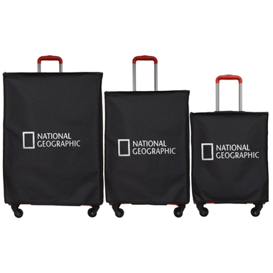 کاور چمدان نشنال جئوگرافیک مدل NG BRZ مجموعه 3 عددی