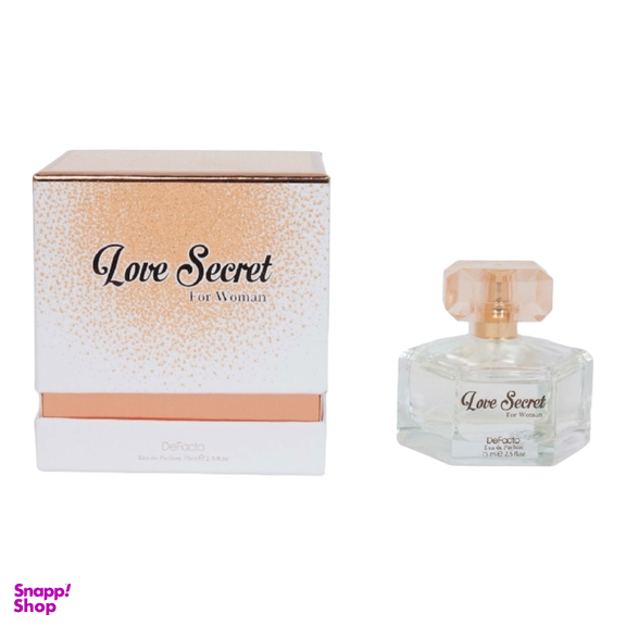 ادوپرفیوم زنانه دفکتو مدل Love Secret حجم 75 میلی لیتر