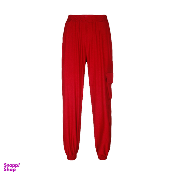 ست تیشرت و شلوار زنانه لوینت مدل laya کد 6353 رنگ قرمز