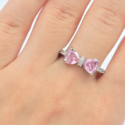 انگشتر زنانه طرح سواروسکی مدل پاپیون کد swar15