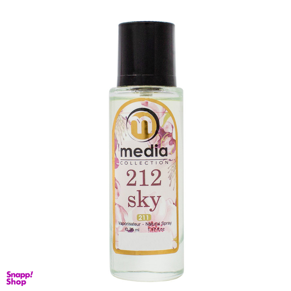عطر جیبی زنانه مدیا مدل 212 SKY حجم 35 میلی لیتر