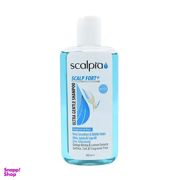 شامپو اسکالپیا (Scalpia) مناسب موی تازه کاشته شده 200 میلی‌لیتر