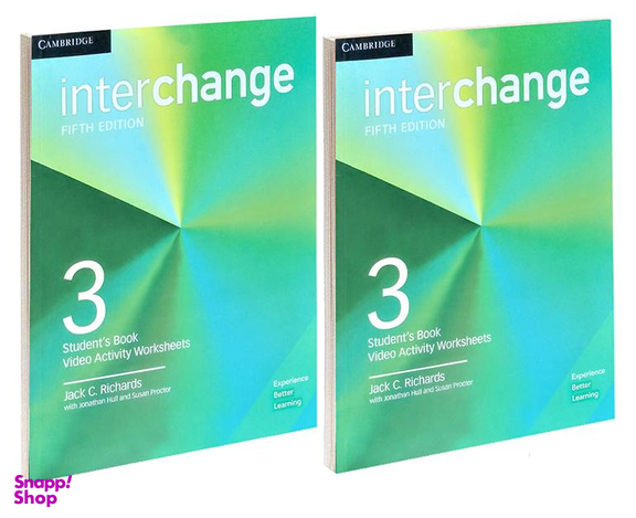 کتاب Interchange 3 اثر جمعی از نویسندگان نشر Cambridge مجموعه 2 جلدی