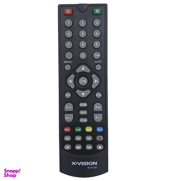کنترل گیرنده دیجیتال ایکس ویژن کد 001