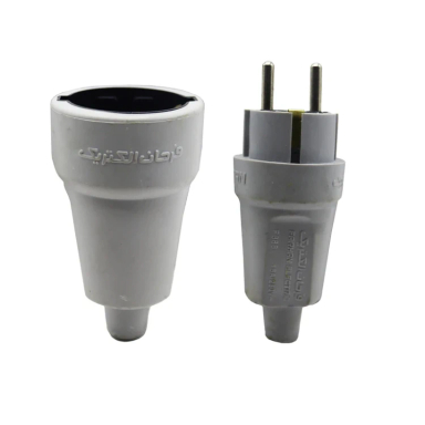 دو شاخه برق و مادگی فرحان الکتریک مدل YP-16A/250V