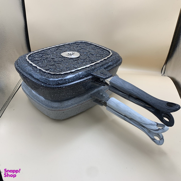 تابه دوطرفه گرانیتی لایف اسمایل مدل ST2-32 سایز 32