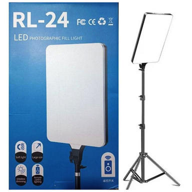 پنل نور ثابت LED مدل RL-24 به همراه پایه