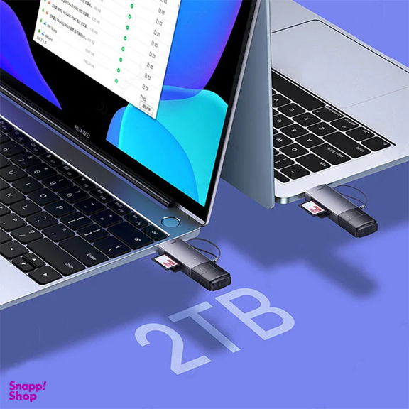 کارت خوان Type-C/USB باسئوس مدل WKQX060113