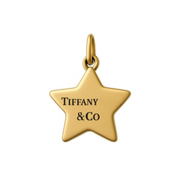 آویز گردنبند طلا 18 عیار زنانه مدل ستاره تیفانی