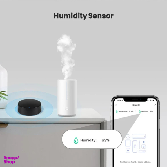 ریموت کنترل هوشمند IR دما و رطوبت کد WL-IRF