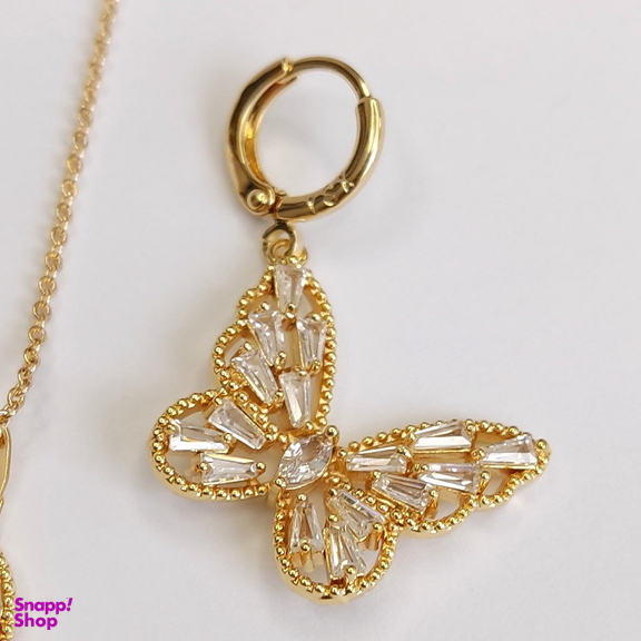 نیم ست زنانه وای اس ایکس مدل جواهری پروانه