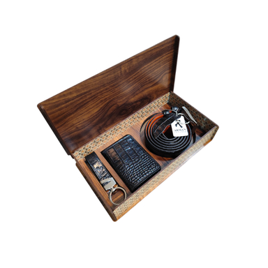 ست هدیه آرمان چرم مدل 523