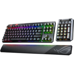 کیبورد بی سیم مخصوص بازی ایسوس مدل ROG Claymore II Aura RGB