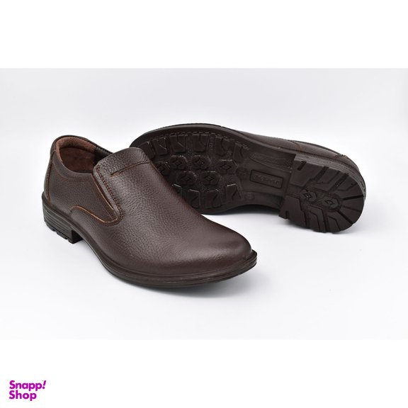 کفش رسمی مردانه شهپر مدل TB-1103 کد SH2099 رنگ قهوه ای