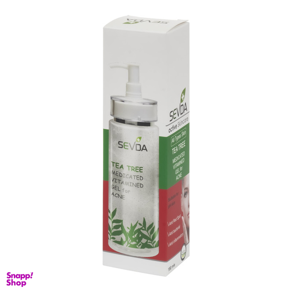 ژل شستشو صورت سودا مدل درخت چای حجم 180 میلی لیتر به همراه ژل شستشو صورت سودا مدل آلوئه ورا حجم 250 میلی لیتر