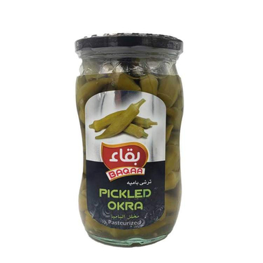ترشی بامیه بقاء وزن 580 گرم