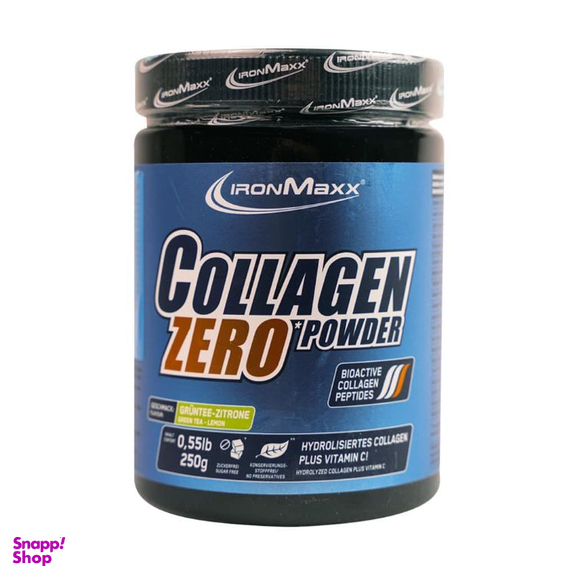 پودر مکمل کلاژن زیرو آیرون مکس وزن 250 گرم