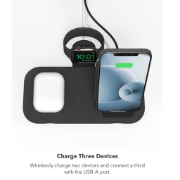 استند شارژر وایرلس موفی مدل Universal Wireless Charging Stand Plus