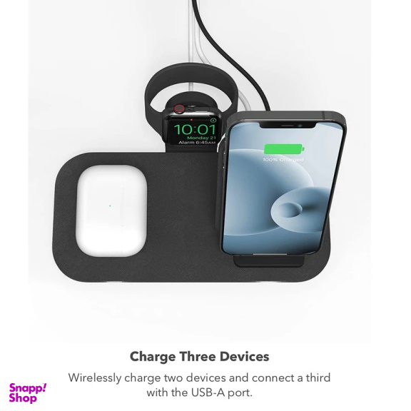 استند شارژر وایرلس موفی مدل Universal Wireless Charging Stand Plus