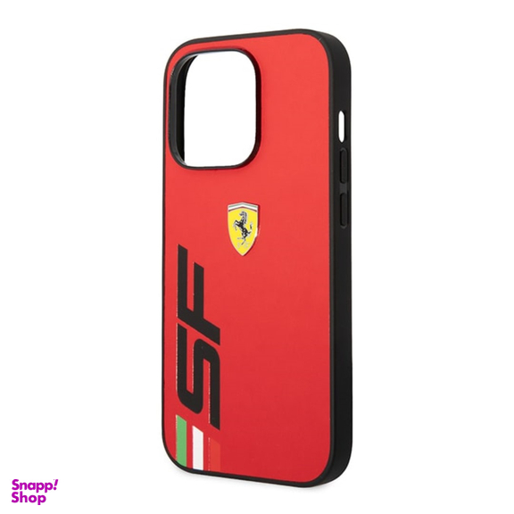 قاب موبایل چرمی سی جی مدل Ferrari Leather Case کد 183813 مناسب iPhone 14 Pro