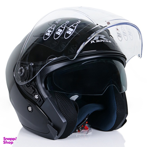 کلاه کاسکت بدون فک راپیدو مدل BLK OF878