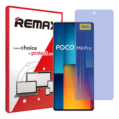 محافظ صفحه نمایش مات گوشی موبایل آنتی بلو ریمکس مناسب شیائومی Poco M6 Pro 4G