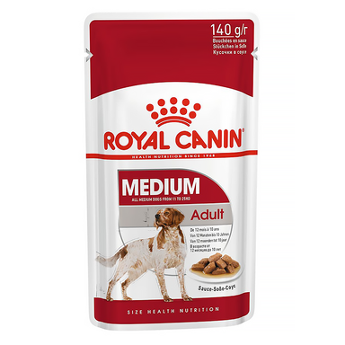 پوچ سگ رویال کنین مدل Medium Adult وزن 140 گرم