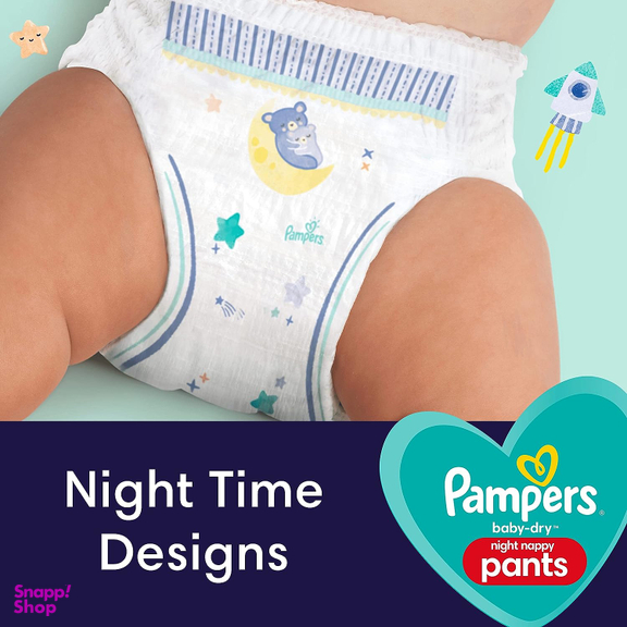 پوشک شب کودک پمپرز مدل Dry Night سایز 5 بسته 35 عددی