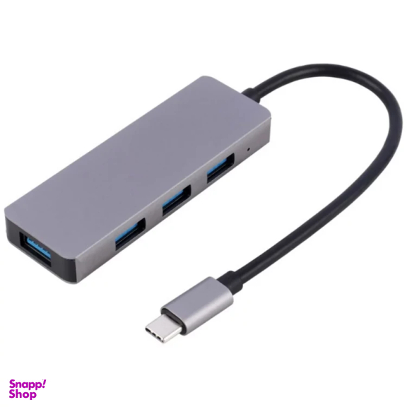 USB هاب 4 پورت تایپ سی پی‌ نت مدل P-3612