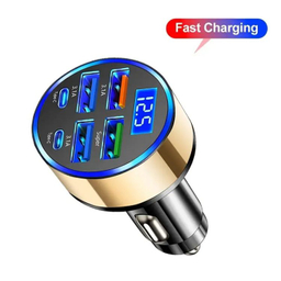 شارژر فندکی خودرو Yixingjia مدل QC3.0+3.1A