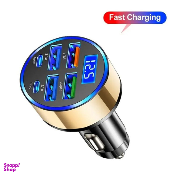 شارژر فندکی خودرو Yixingjia مدل QC3.0+3.1A