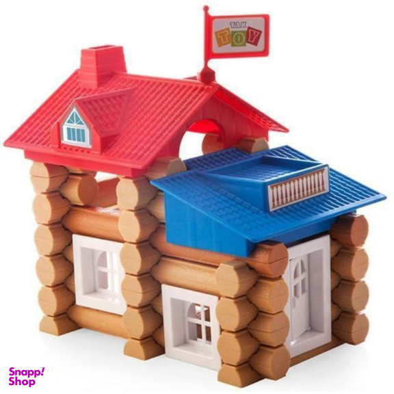 اسباب بازی 62 کلبه جنگلی 62 قطعه TAK TOY WOODLAND COTTAGE 1022